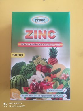 Zinc 12% EDTA - GROCEL - 500 Gm