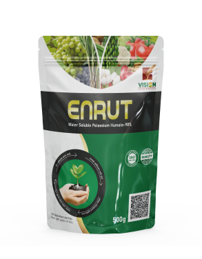 ENRUT - POTASSIUM HUMATE 95% - 250 GM