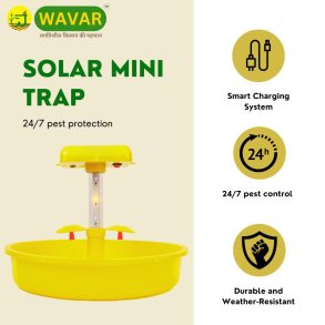 Wavar Jadugar - Mini solar insect trap - 1 Unit
